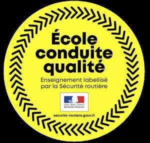 Label École conduite qualité, enseignement labellisé par la Sécurité routière